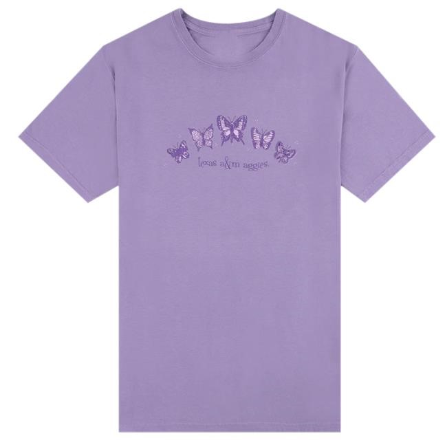 Trending Aggieland Outfitters Merch Texas A&M Aggie Butterflies Shirt
