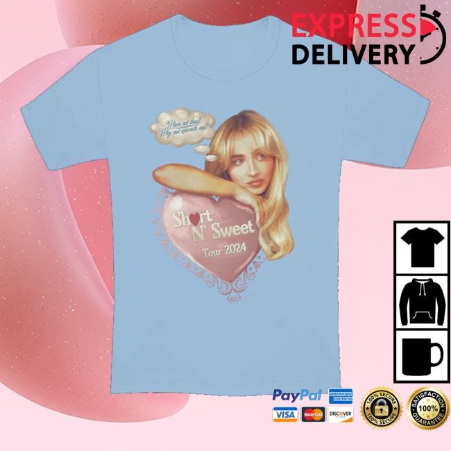 Official Short N' Sweet Tour Where Are Thou T-Shirt,Hoodie,Sweatshirt Sabrina Carpenter Merch Store Short N' Sweet Tour Where Are Thou