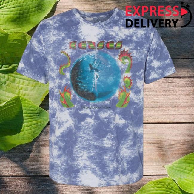 Kansas Band Colortest Merch Store Point Of Know Return Tie Dye T-Shirt (Blue) t-shirt, hoodie, tank top, sweater and long sleeve t-shirt