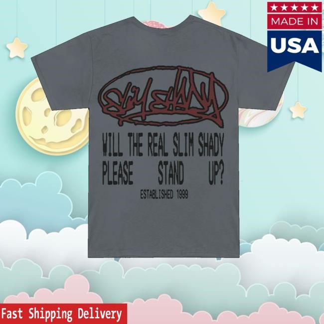 Eminem Shop Plz Stand Hoodie Sweatshirt