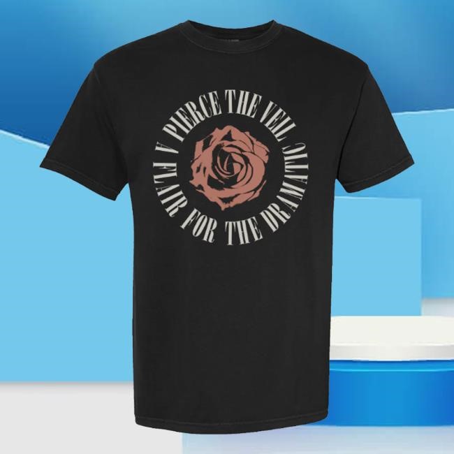 Pierce The Veil A Flair For The Dramatic Rose Hoodie Ptvmerch