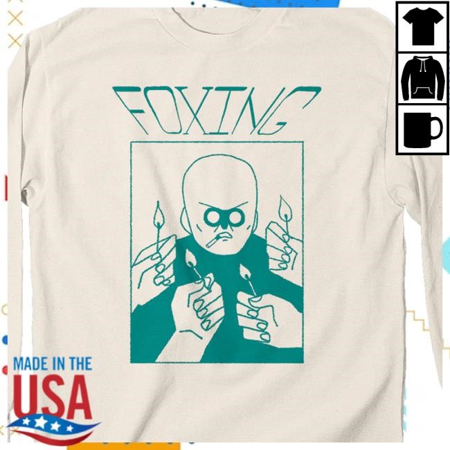 Foxing The Band merch Foxing Cigman Shirts
