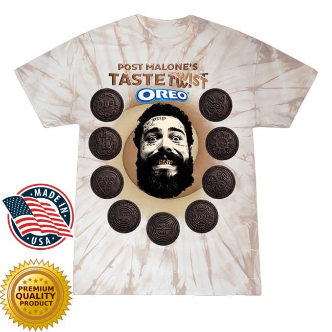 Post Malone Merch Shop Store Official Post Malone X Oreotaste Twist Hoodie