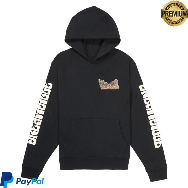 Official Dreamville Merch Red Rocks Collectible Hoodies Black Dreamville Records
