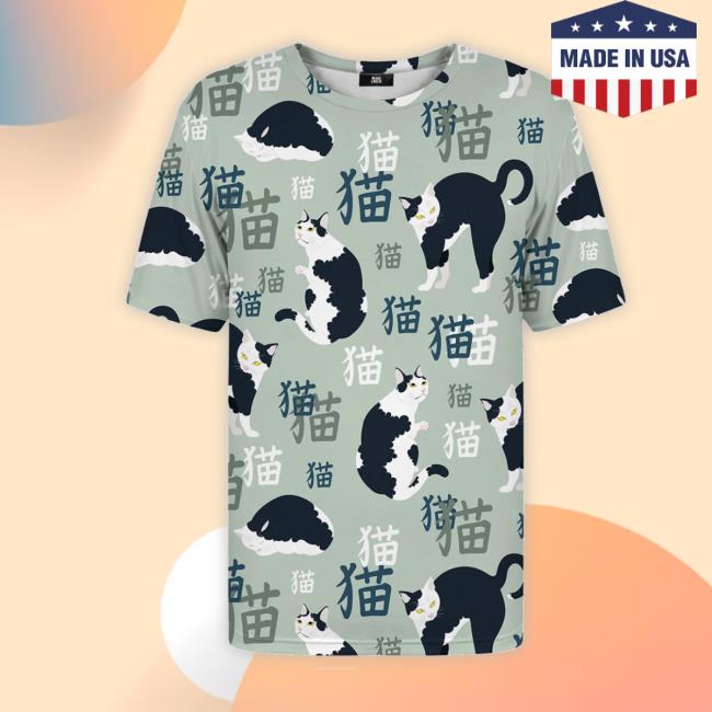 Mrgugu Japanese Cats Shirts