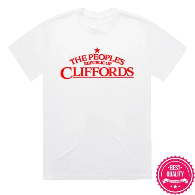 Official Cliffords People's Republic Tee Shirt