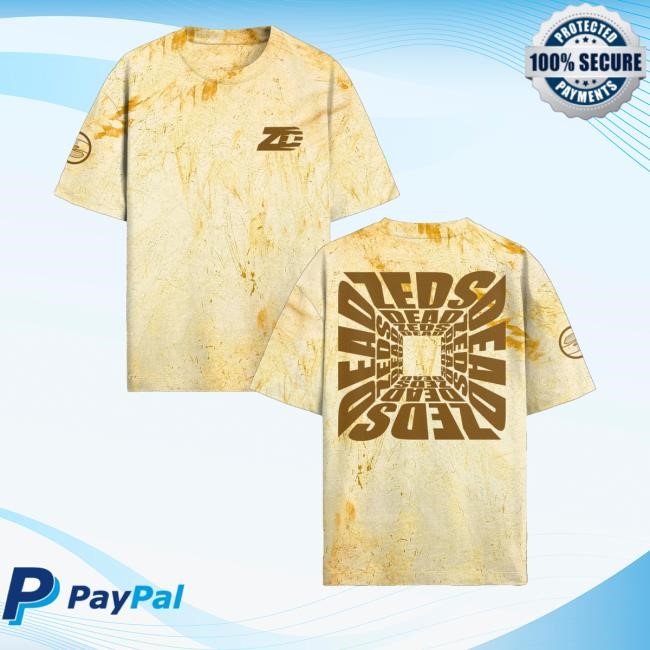 Zeds Dead - L7 Tie Dye Citrine Tee Shirt Zeds Dead Merch Store