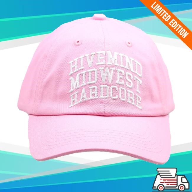 Copes Shop Hivemind Embroidered Midwest Pink Classic Cap