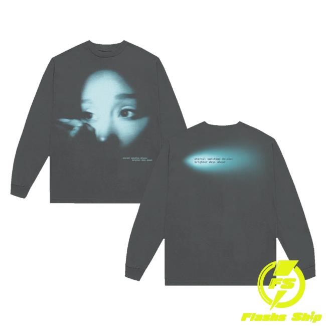 Ariana Grande Merch Brighter Days Spotlight Classic Shirt Ariana Grande Merch Brighter Days Spotlight Unisex Sweatshirt