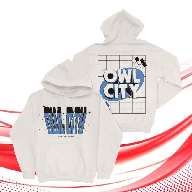 Owl City Retro Game Hooded Sweatshirt