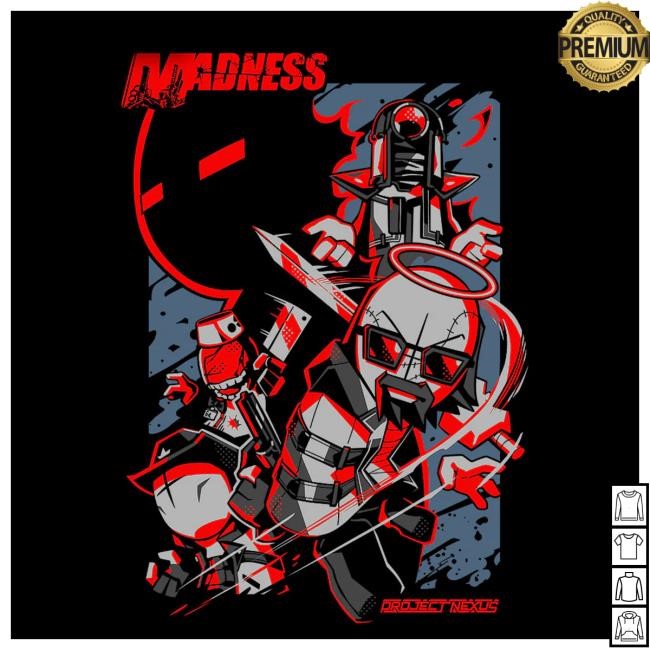 Official Shark Robot Merch Shop Store Madness Action Wave 2 Shirt
