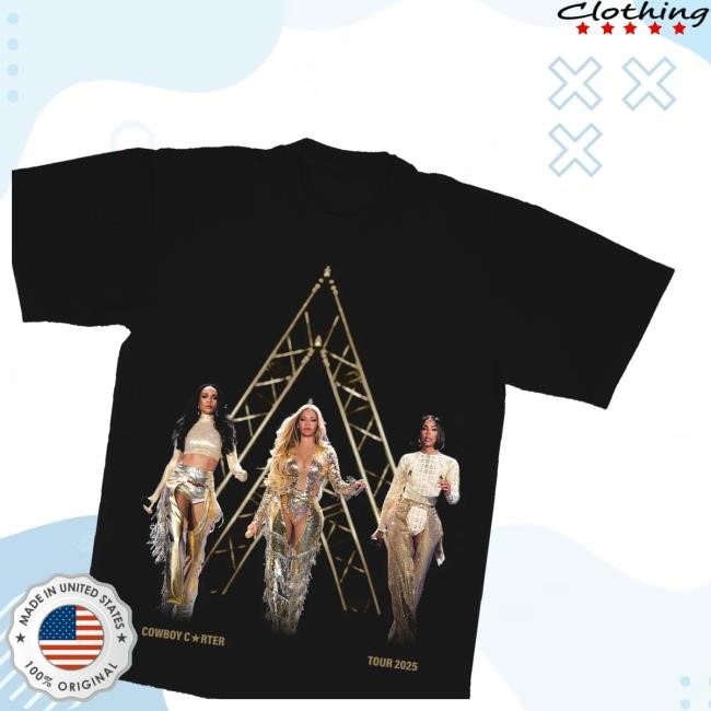 Beyonce Merch Shop Cowboy Carter Tour 2025 Legacy Tee Shirt