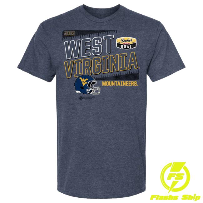 Official Duke's Mayo Bowl Merch Store 2023 Duke's Mayo Bowl West Virginia Sst Tee