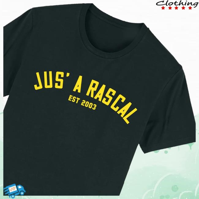 Official Dizzee Rascal Merch Shop Store Jus' A Rascal Shirts