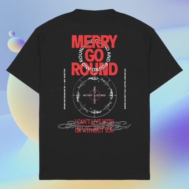 Official Eajpark Merch Shop Store Typography Merry Go Round '25 Shirt