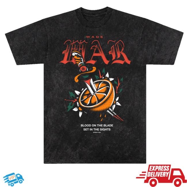 Official Wage War Band Merch Shop Store Blood Orange Tank Top