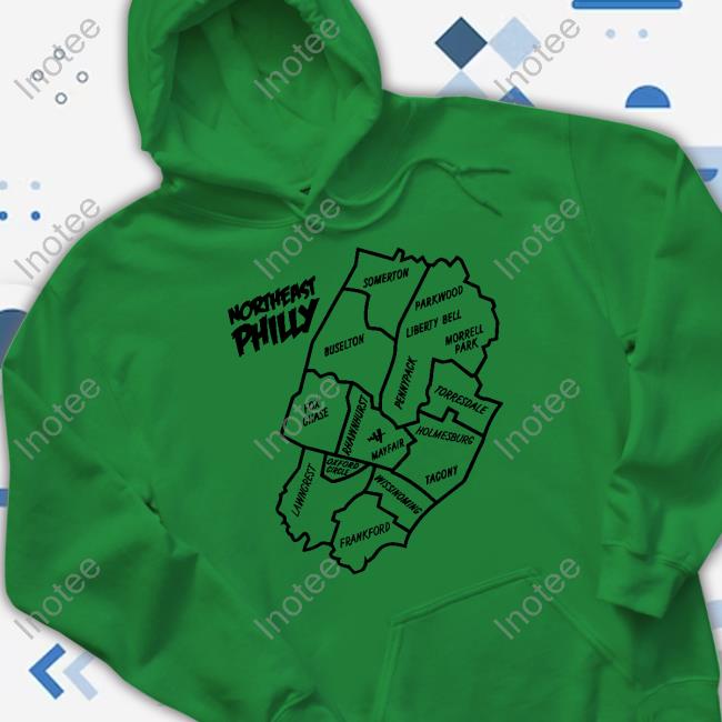 Northeast Philly Map Tee