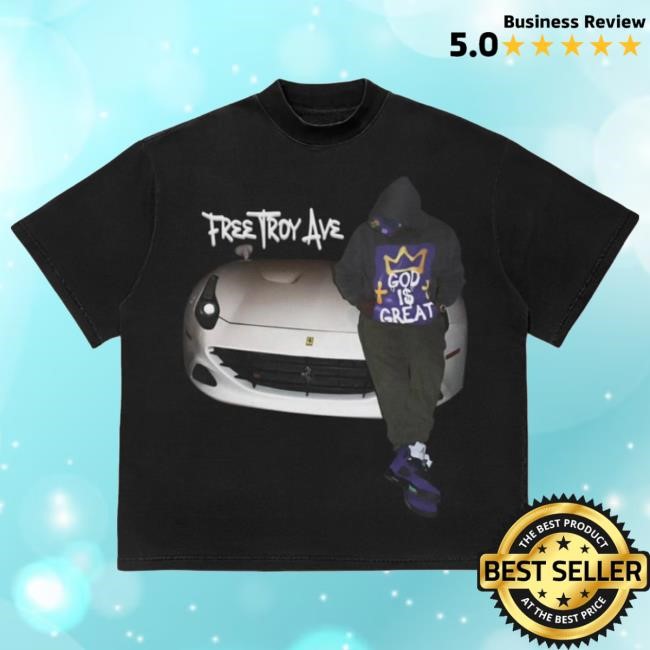 Official God Is Great Paper Straight Merch Free Troy Ave Shirt