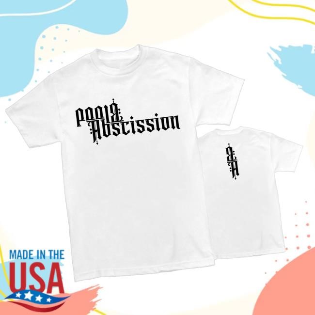 Trending Indiemerchstore Merch Blood Abscission Logo (White Shirt) Limited Edition Tee