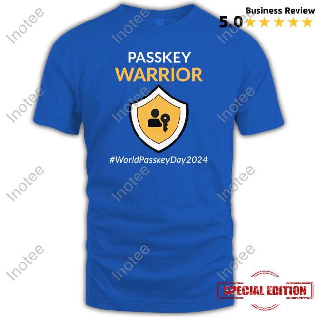 Official Fidoalliance World Passkey Day 2024 Hoodie