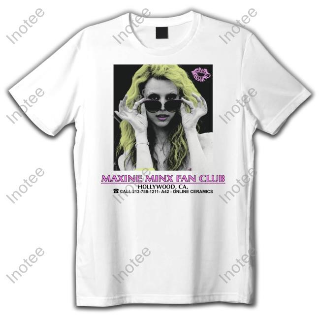 A24 Ceramics X Maxine Minx Fan Club Long Sleeve T Shirt