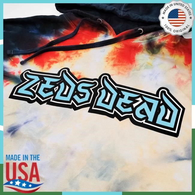 Zeds Dead Official Shop Merch Store Zeds Dead - Dawns Highway - Tie Dye Pullover Tee Shirt
