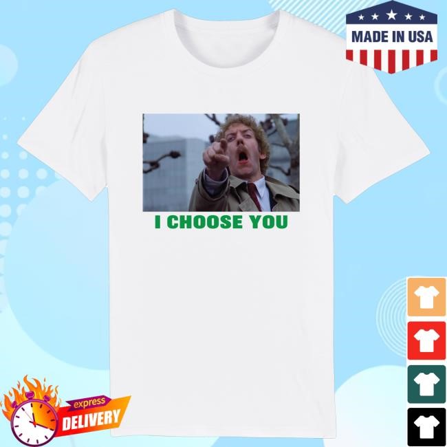 Official Family Store Uk Merch I Choose You White Tee By Brandt T-Shirt