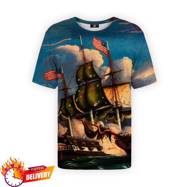 Official Mrgugu Uss Constitution Hoodie Sweatshirt