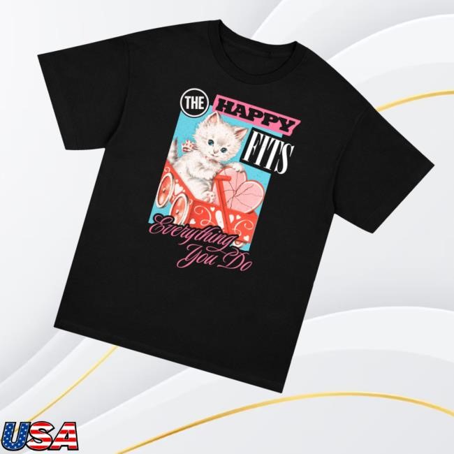 Everything To Do Pink Kitten Tank Top