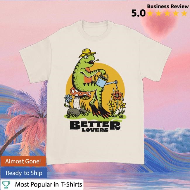 Betterloversband Store Better Lovers Spring Frog Funny Shirt