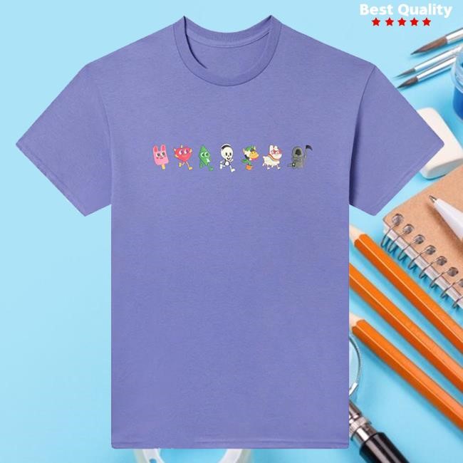 Official Shop The Sims Merch Character Run Tee - Violet Tee