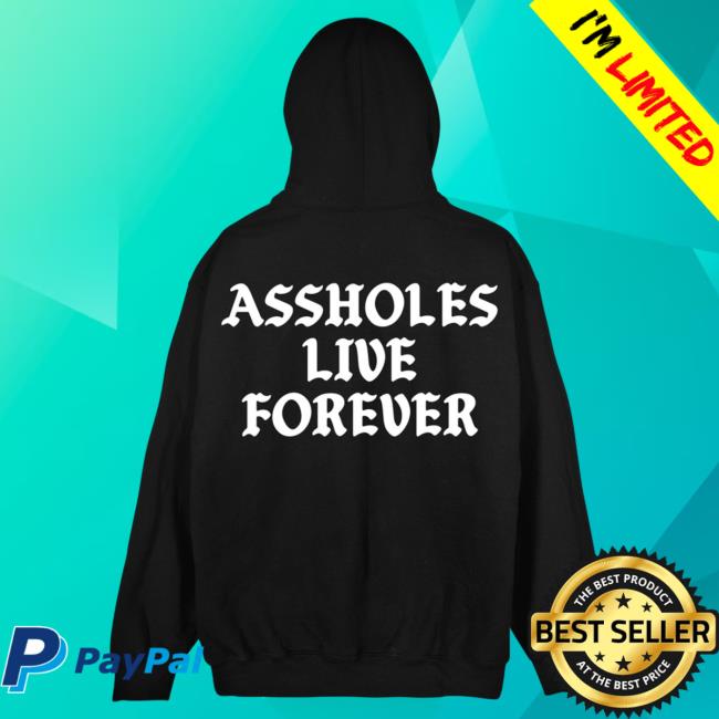 Official Linda Finegold Merch Store Stop Assholes Live Forever Popover Shirt Black Lindafinegold Clothing Shop