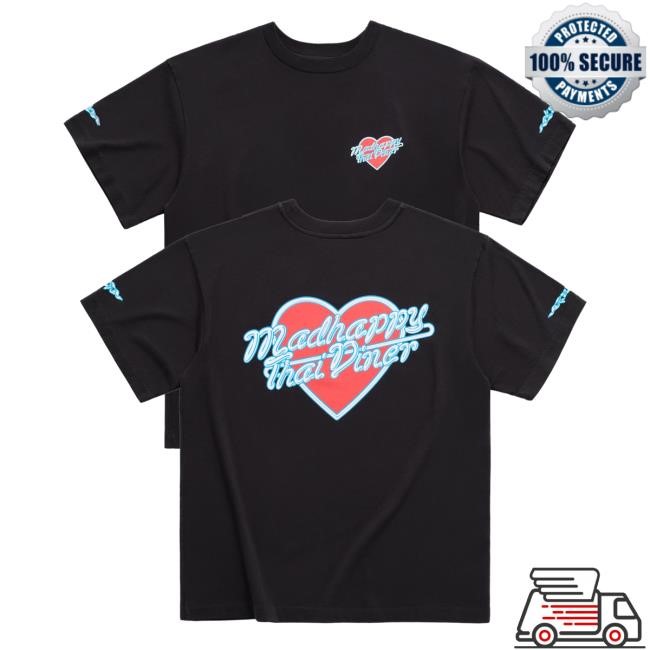 Official Madhappy Merch I Heart Thai Diner Midweight Sweaters