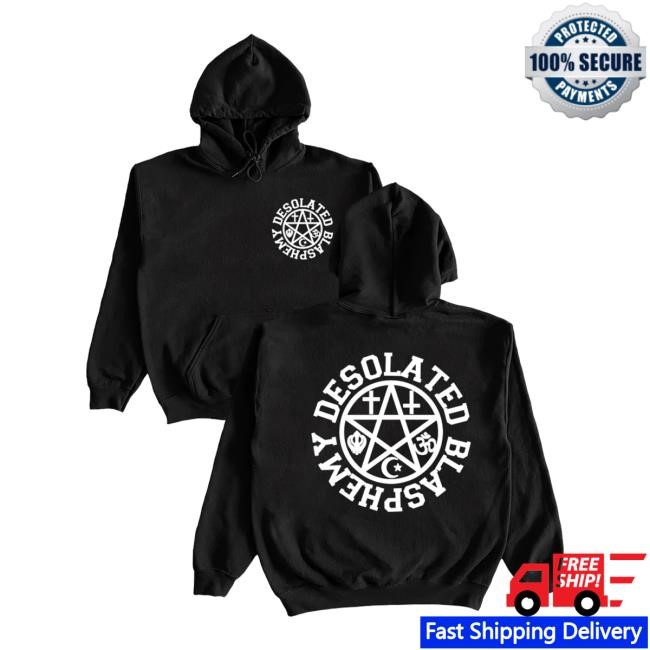 Mlvltd Music Merch Shop Store Official Desolated Blasphemy Hoodie Sweatshirt