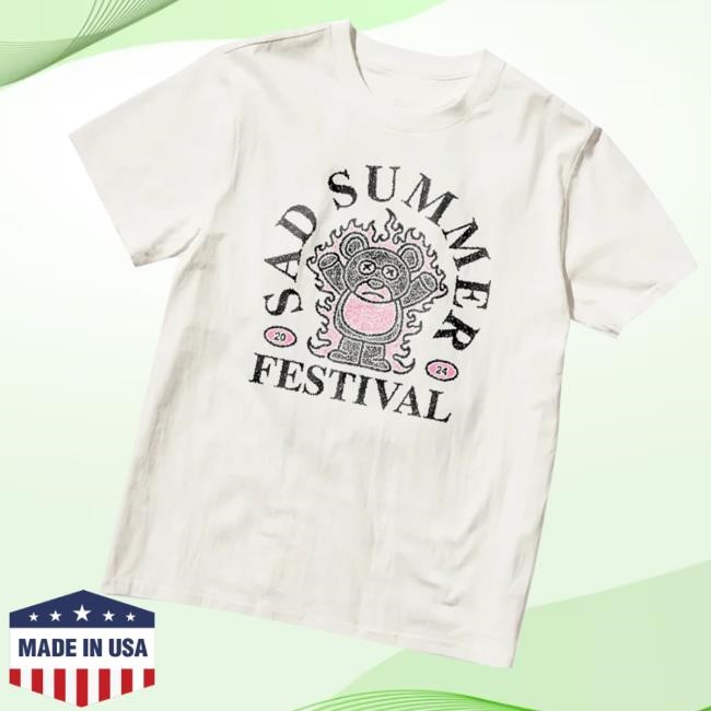 Sad Summer Festival Merch Shop Saddington Shirt