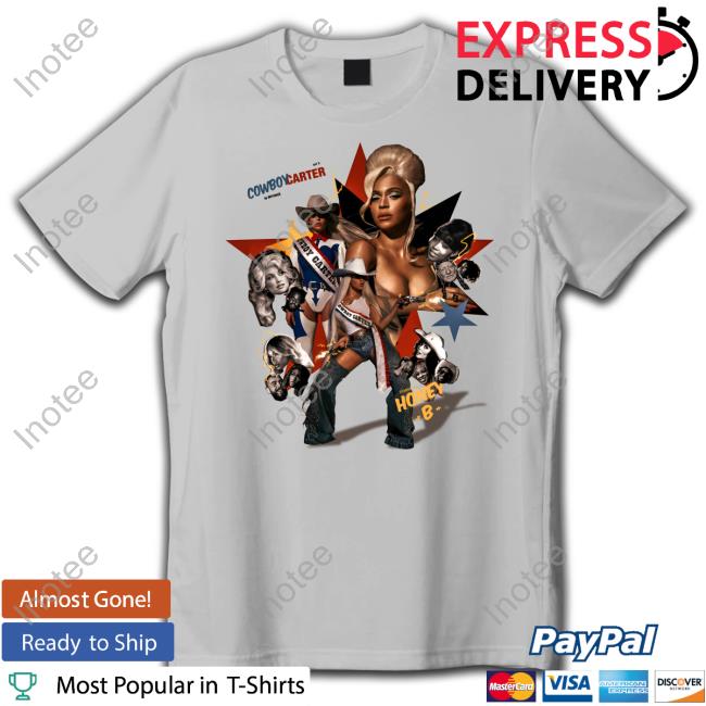 Aiden Prince Act Ii Cowboy Carter Beyonce Hooded Sweatshirt Act Ii Cowboy Carter Beyonce Starring The Honey B Hooded Sweatshirt Aiden Prince