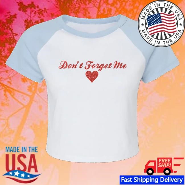 Maggie Rogers Merch Maggie Rogers X Vanna Kitty Don't Forget Me Anniversary Baby Crewneck Sweatshirt