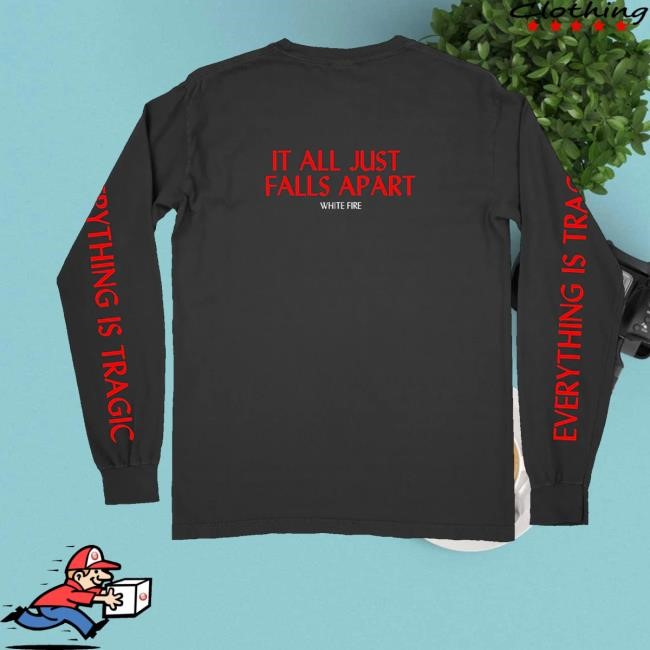 Hello Merch Angel Olsen White Fire Black Sweater
