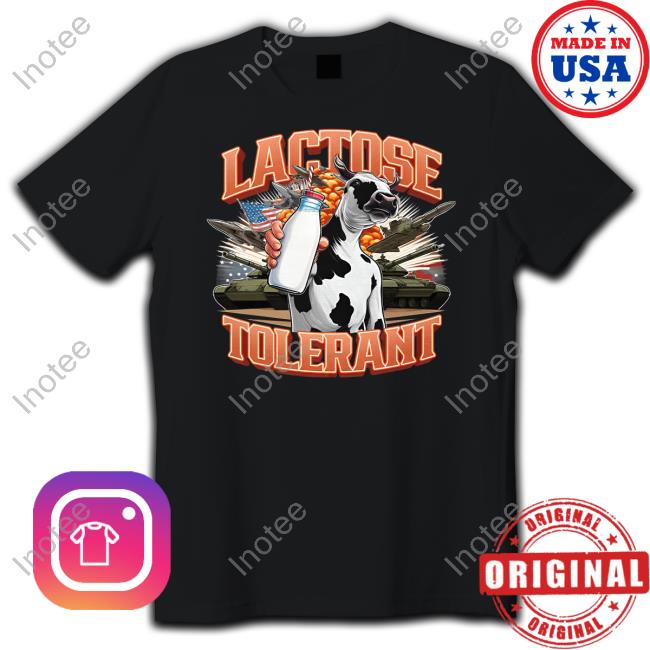 Dippytees Lactose Tolerant Tee Shirt