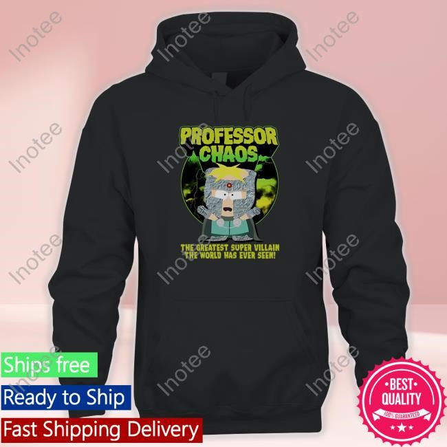Papierboa Professor Chaos The Greatest Super Villain The World Has Ever Seen New Shirt