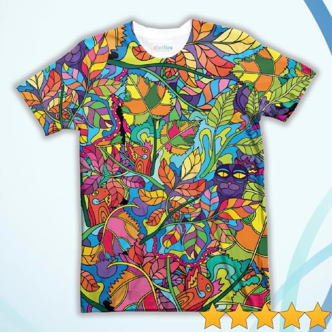 Neon Forest 3D Tee Shirt