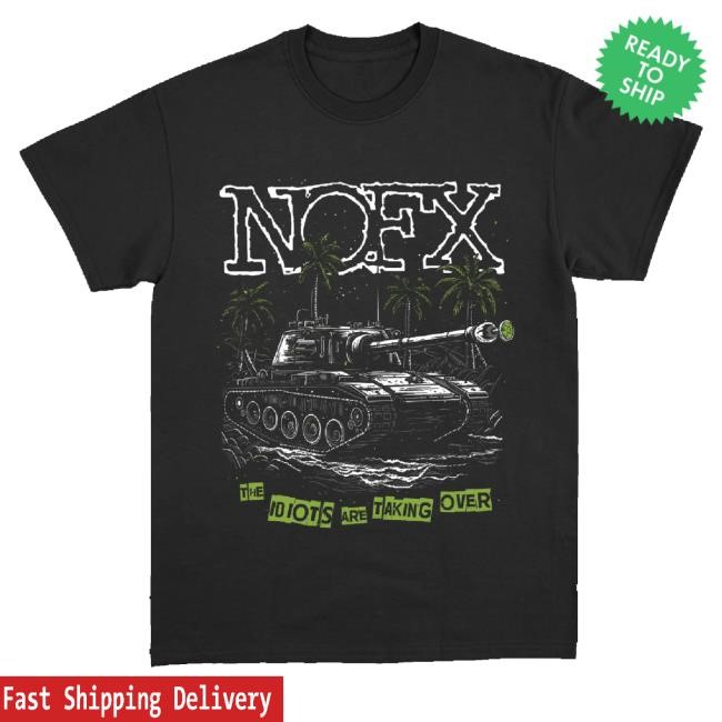 Official Nofx Merch The Idiots Are Taking Over Hoodie Sweatshirt