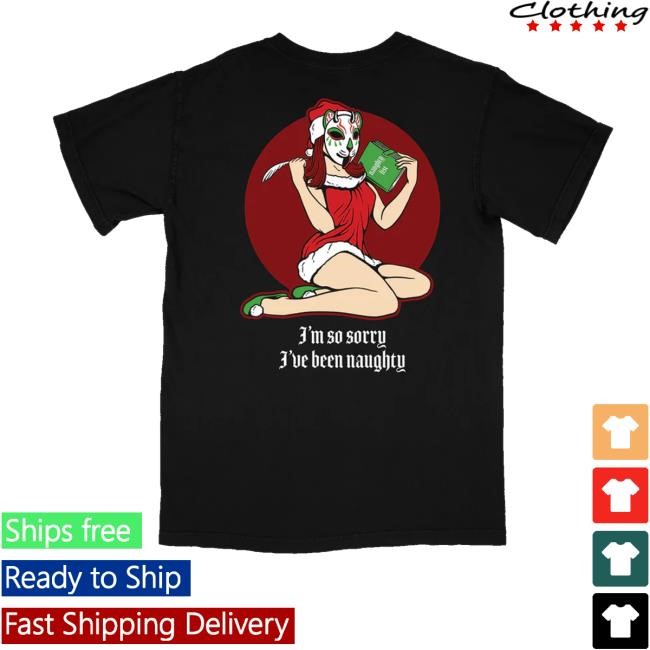 The Home Team Merch Mrs. Claus Pin Up Tee Shirt
