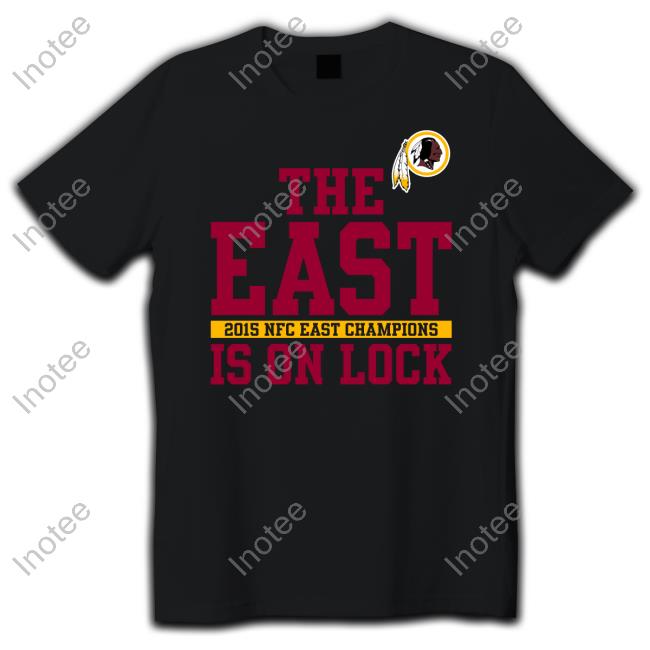 Official Washington Redskins The East Is On Lock Hoodie
