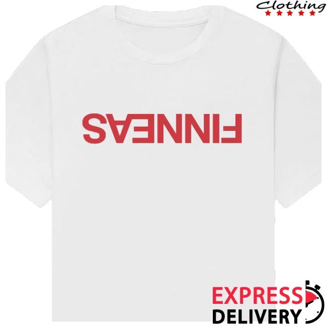 Finneas Official Merch Shop Upside-Down Finneas Tee