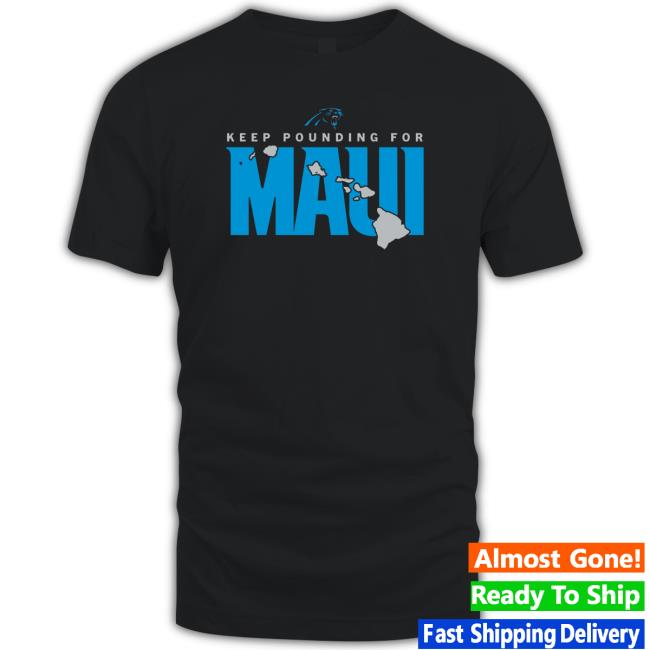 Official Carolina Panthers Keep Pounding For Maui New Sweater
