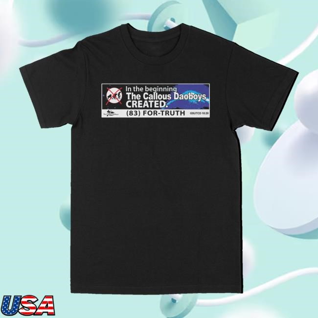 The Callous Daoboys Merch Store (83) For-Truth Youth T Shirt