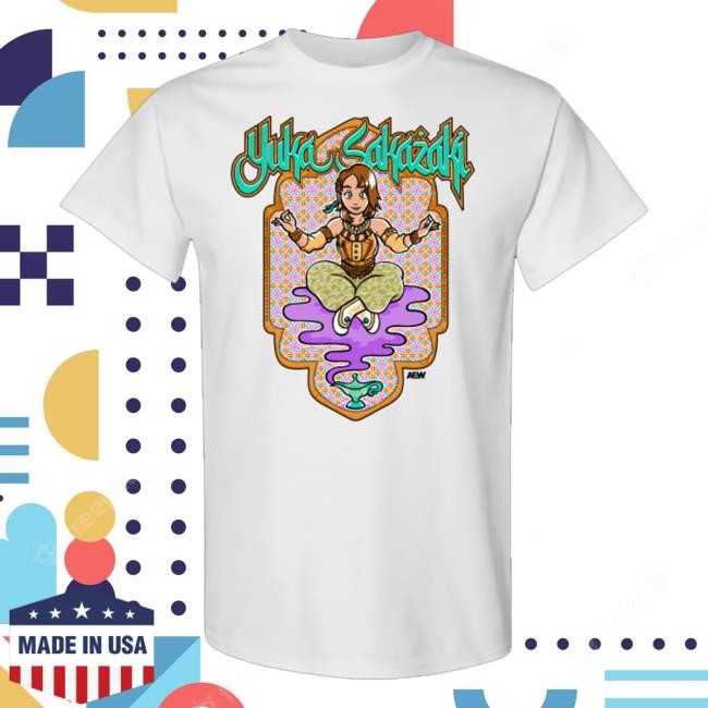 Shop Aew Merch Yuka Sakazaki Make A Wish T Shirt