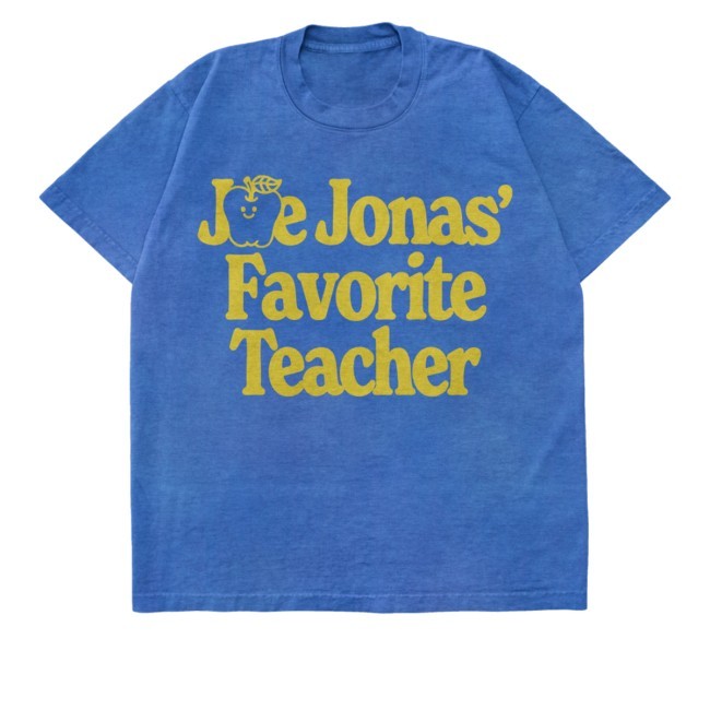 Favorite Teacher Sweatshirt Joe Jonas Official Merch Store