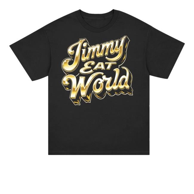 Official Jimmy Eat World Chrome Logo Shirt